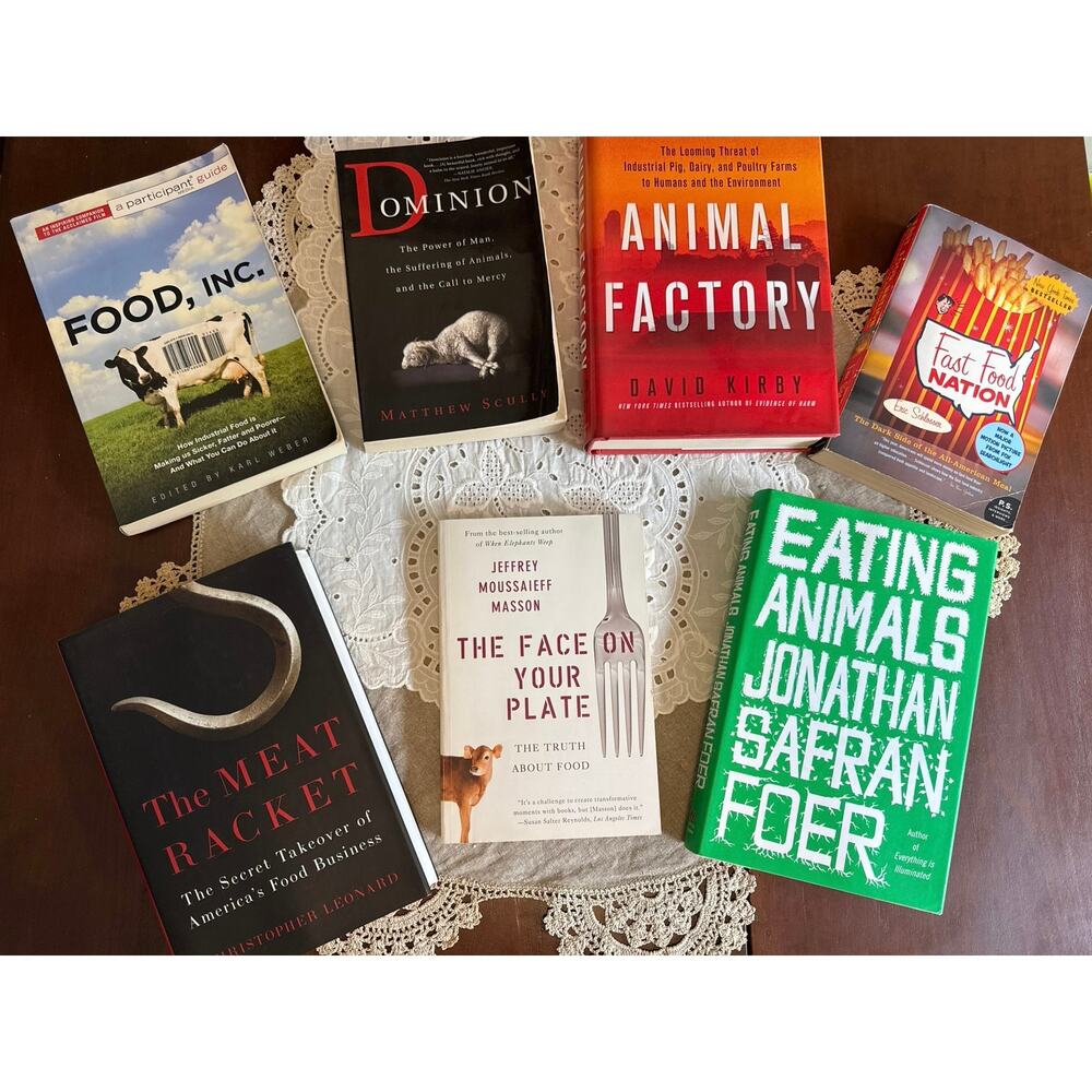 Book Bundle: Environmental, Political & Ethics Behind Modern American Meal Plate